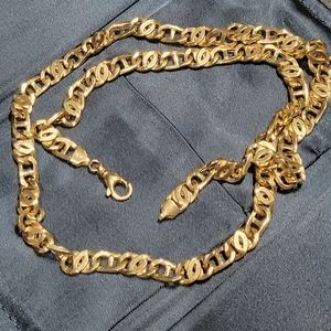 14k Large Mariner/Figure 8 link chain